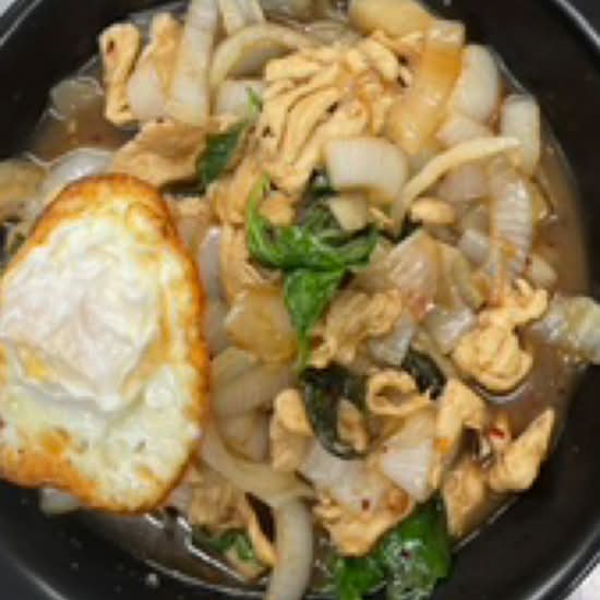 Dinner - Pad Kra Pao (Stir Fried Basil)