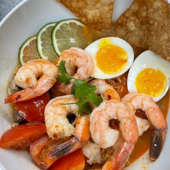 Ramen Tom Kha (Coconut) Noodle Soup