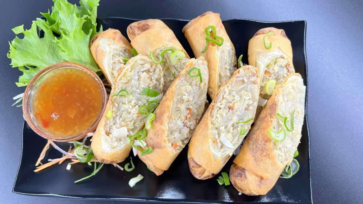 No.1. Spring Rolls Veg