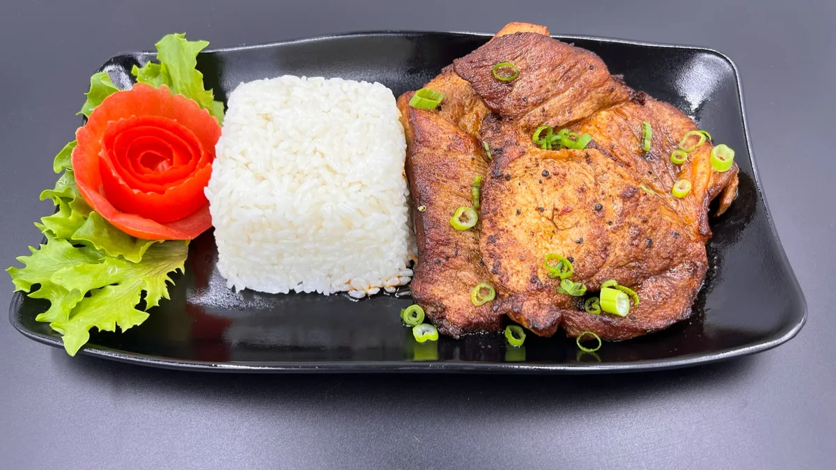 No.27. Grilled Pork Steak