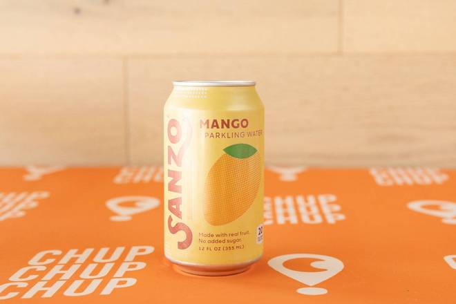 Sanzo Sparkling Water : Mango Flavoured
