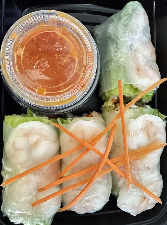 Fresh Spring Rolls (Shrimp)