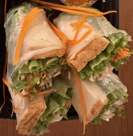 Fresh Spring Rolls (Tofu)