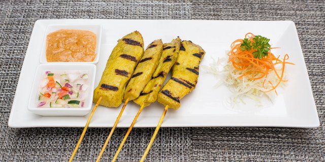 Chicken Satay Tray