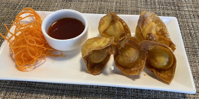 Crab Rangoon Tray