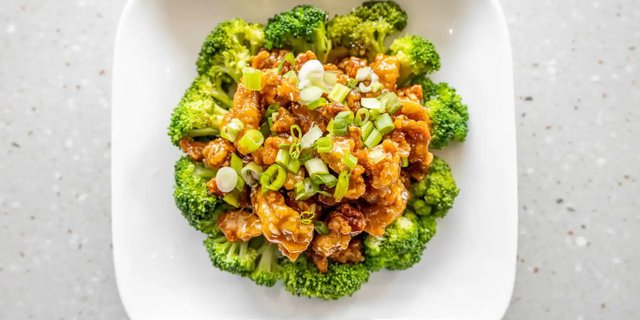Orange Chicken Tray