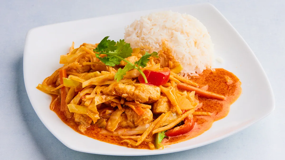 Thai Rød Karri m/ Kylling