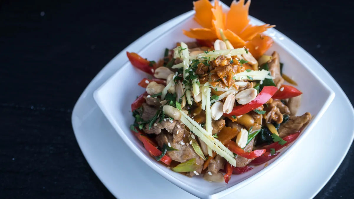 KING GINGER CHICKEN WITH RICE