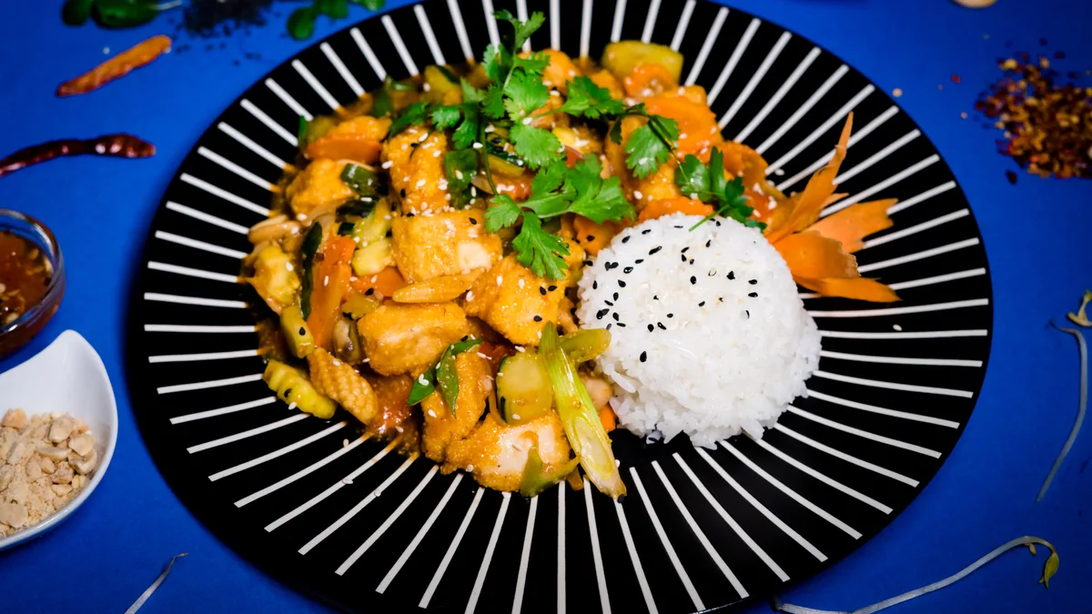 SWEET-N-SOUR CHICKEN