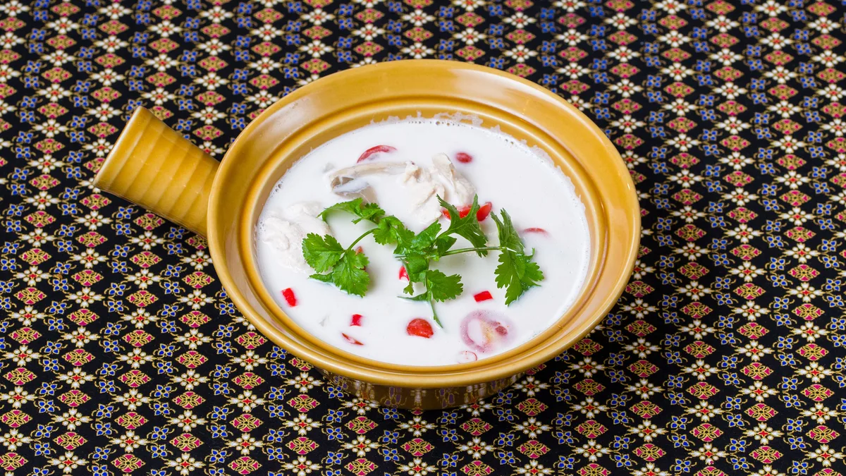Tom Kha (500ml) 🌶️🌶️ - s výběrem masa