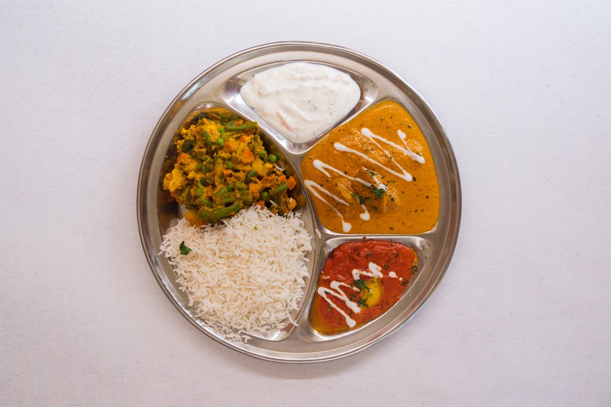 Chicken thali
