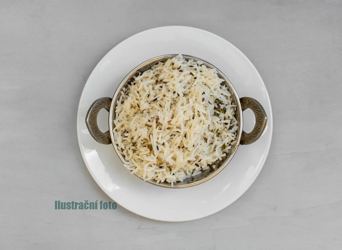Plain rice