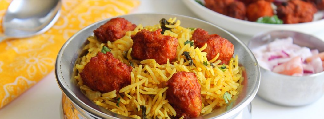 Chicken 65 Biriyani