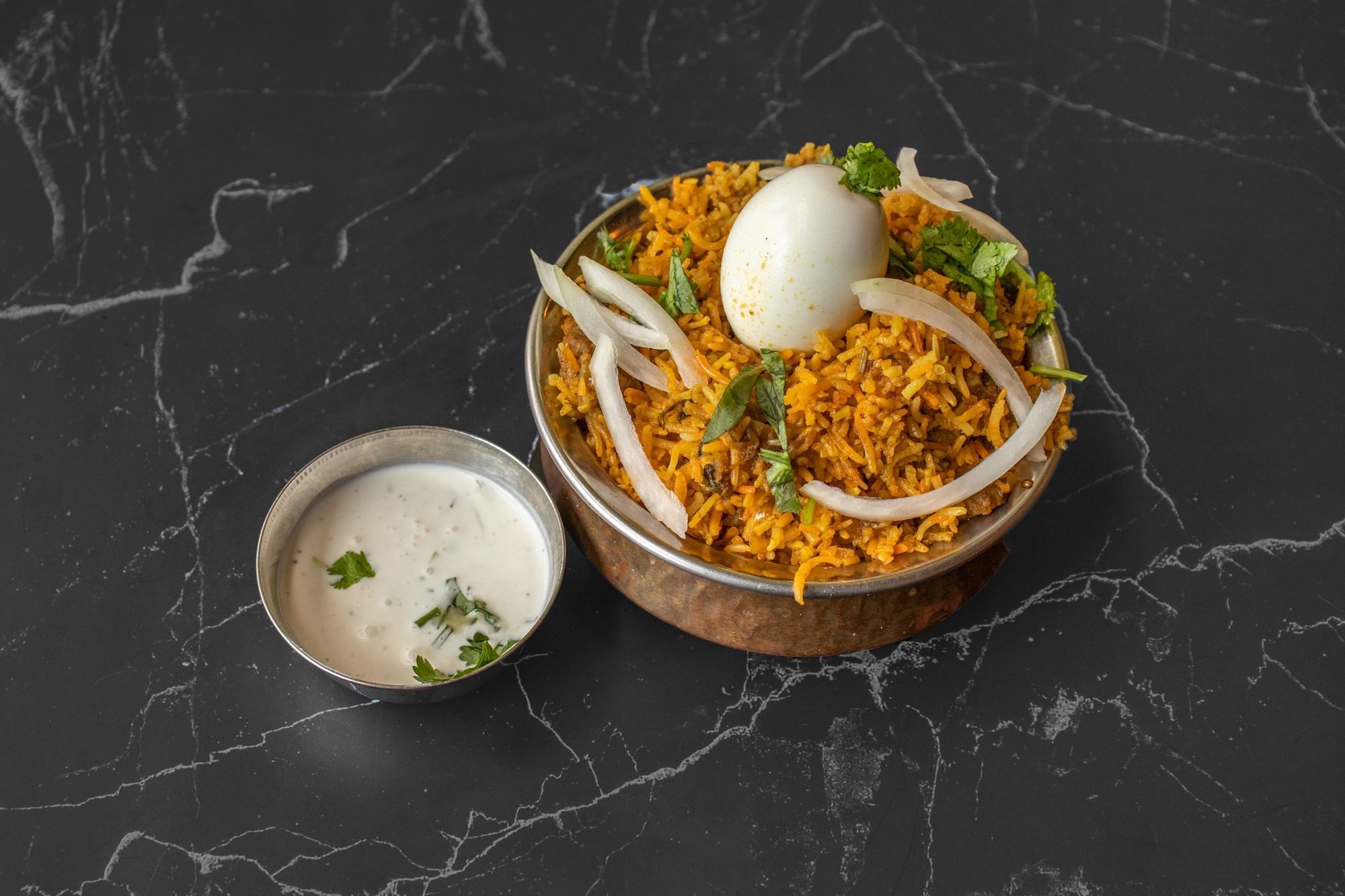 Lamb Biriyani with eggs (3 KG) Good for 4 to 5 people