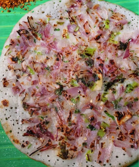 Onion Hot Chili Uttapam