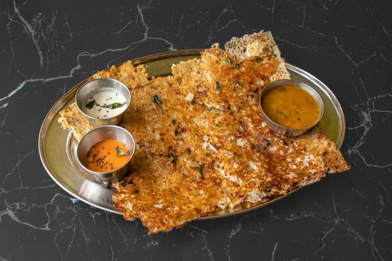 Onion Rava Dosa