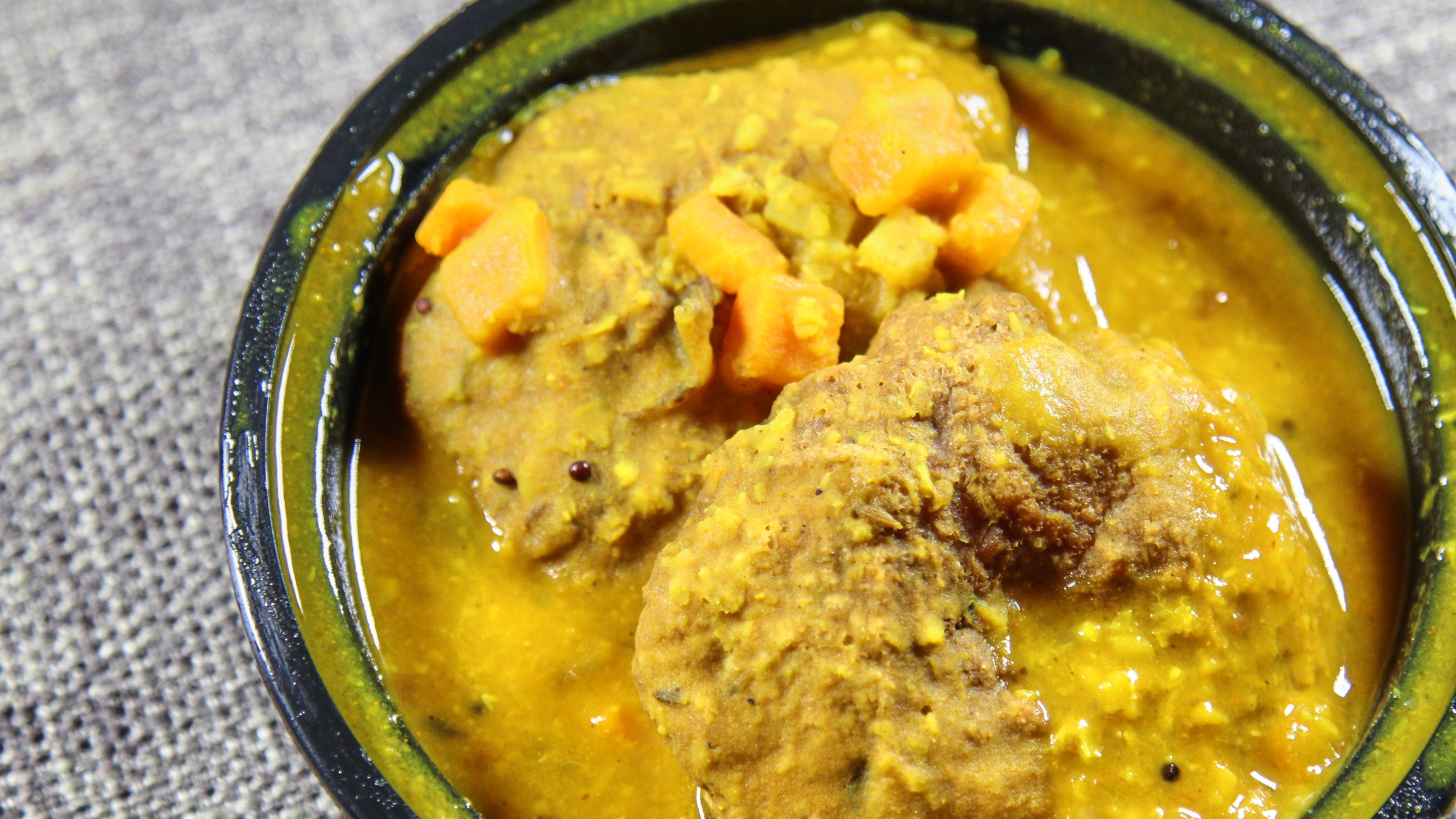 Sambar Vada or Rasam Vada