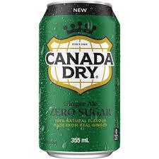 Zero Canada Dry Ginger Ale