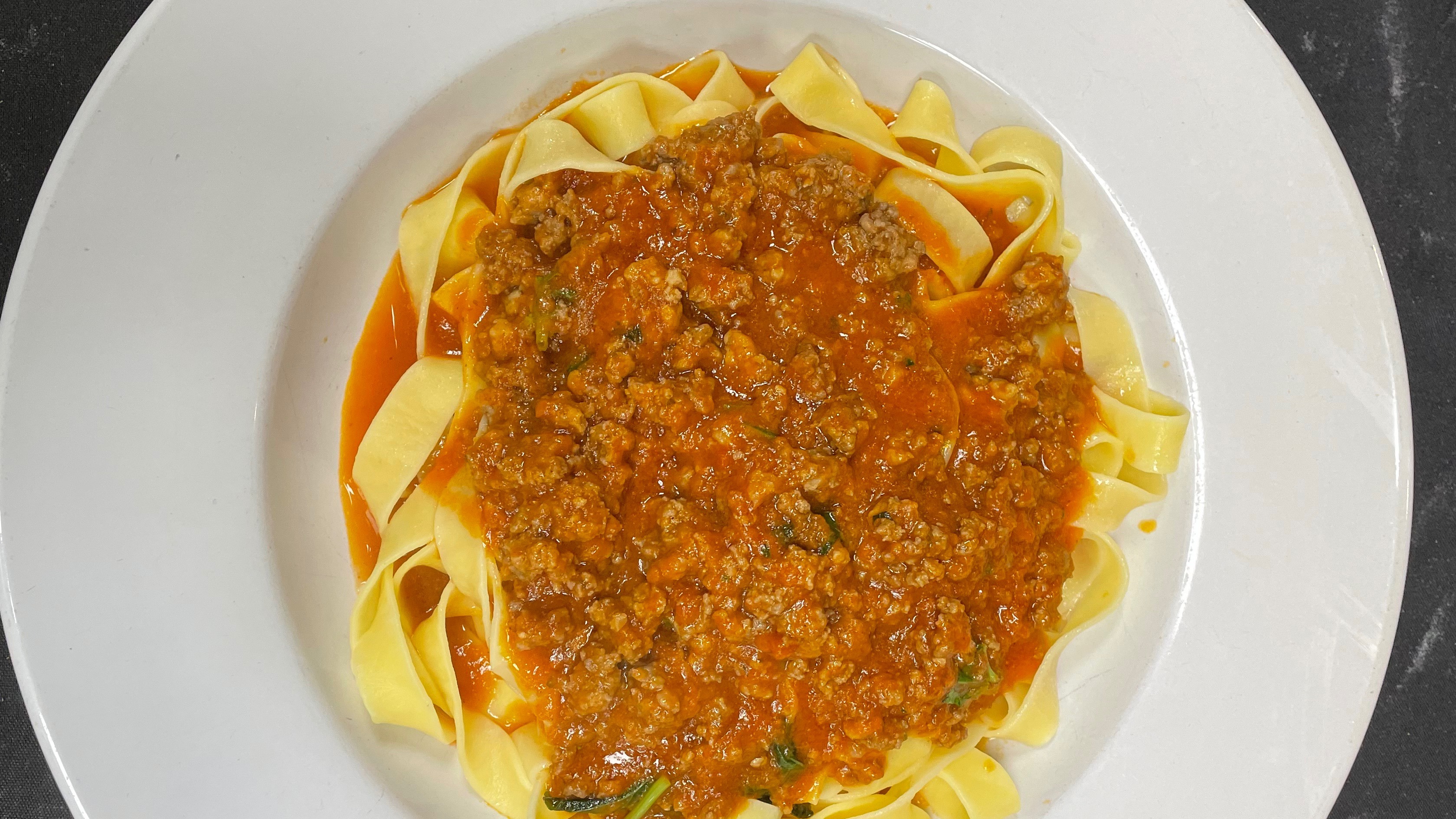 Fettuccine Bolognese