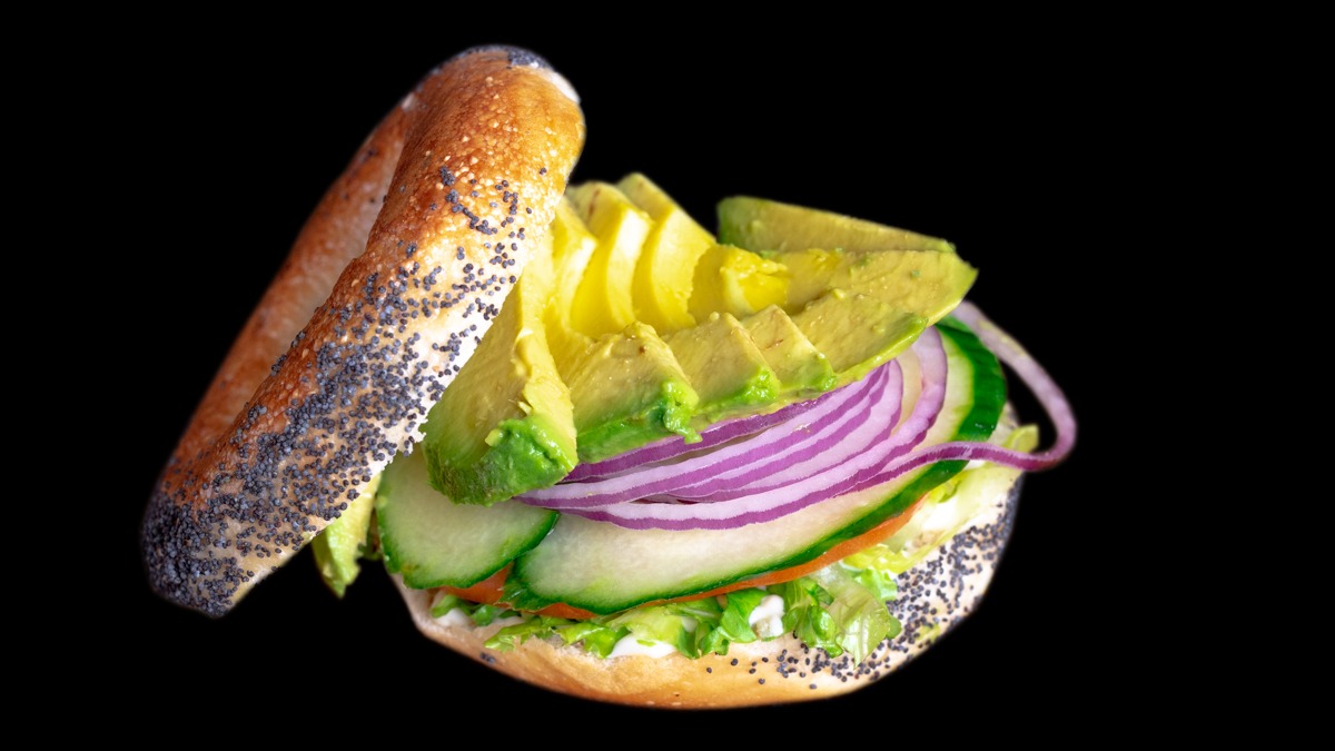Avocado Veggie Sandwich