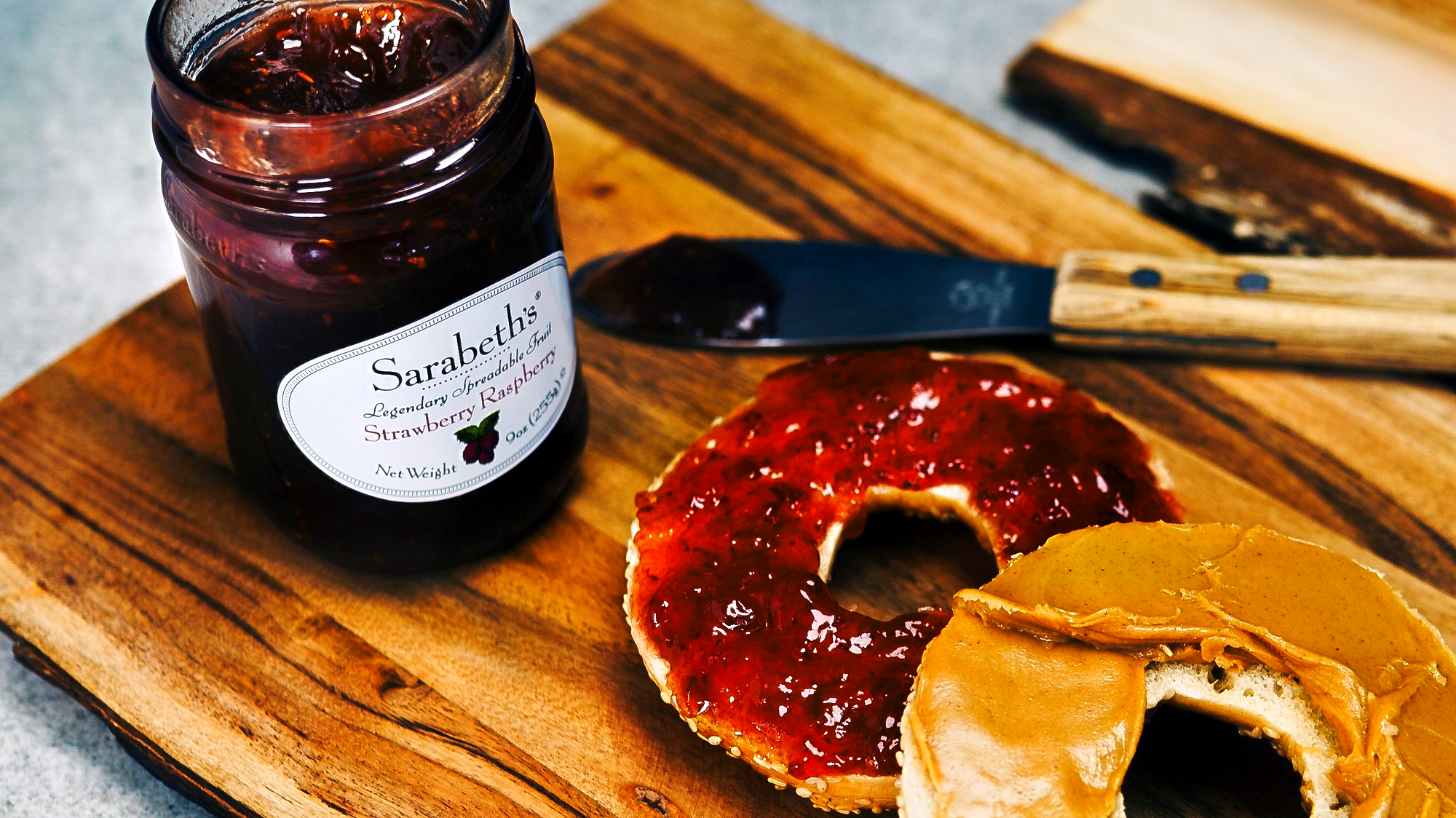 Bagel with Jam