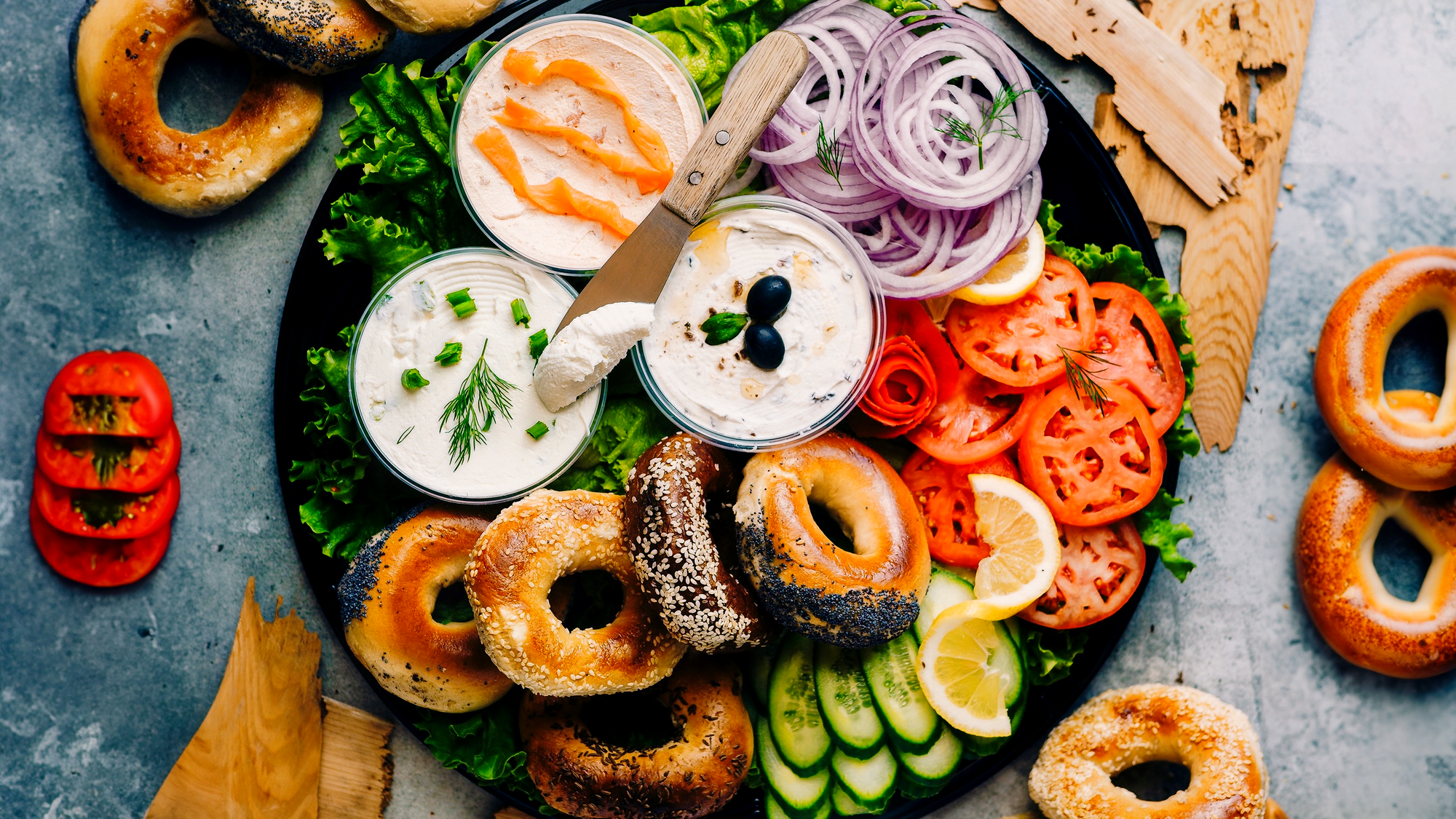 Cream Cheese Platter