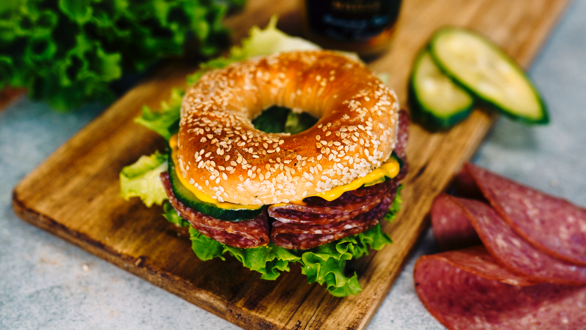 Hungarian Salami Sandwich
