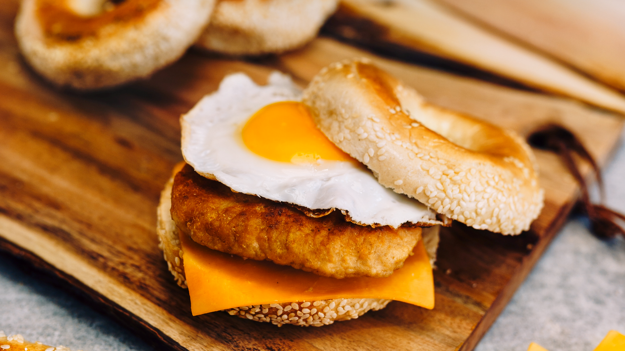 Sausage Breakfast Sandwich