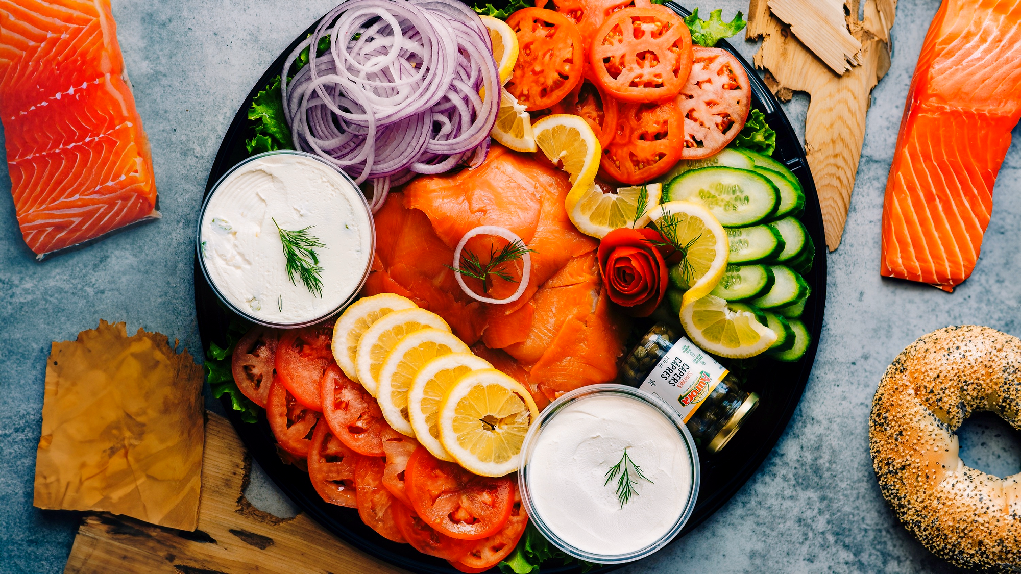 Smoked Salmon Platter