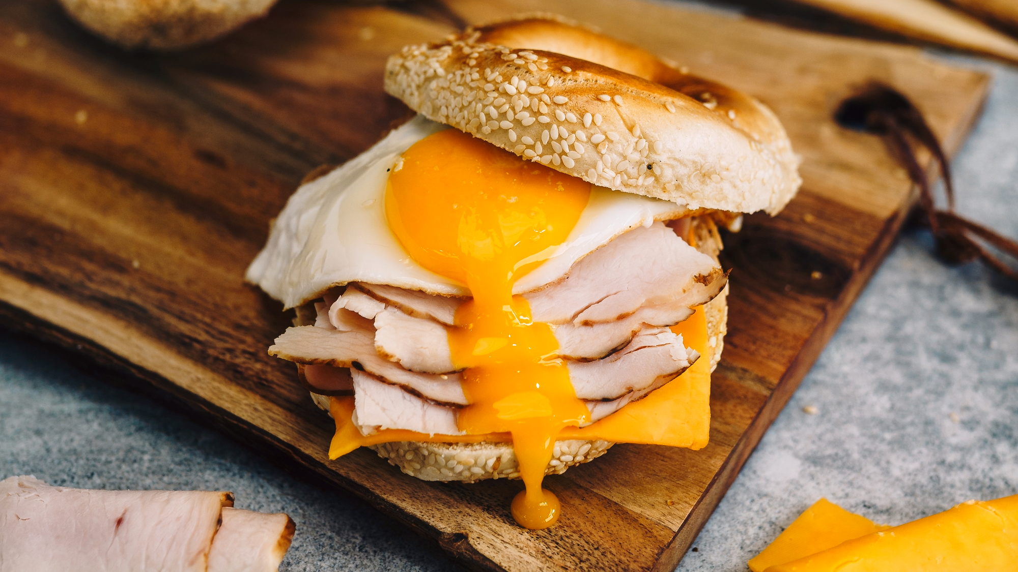 Turkey Breakfast Sandwich