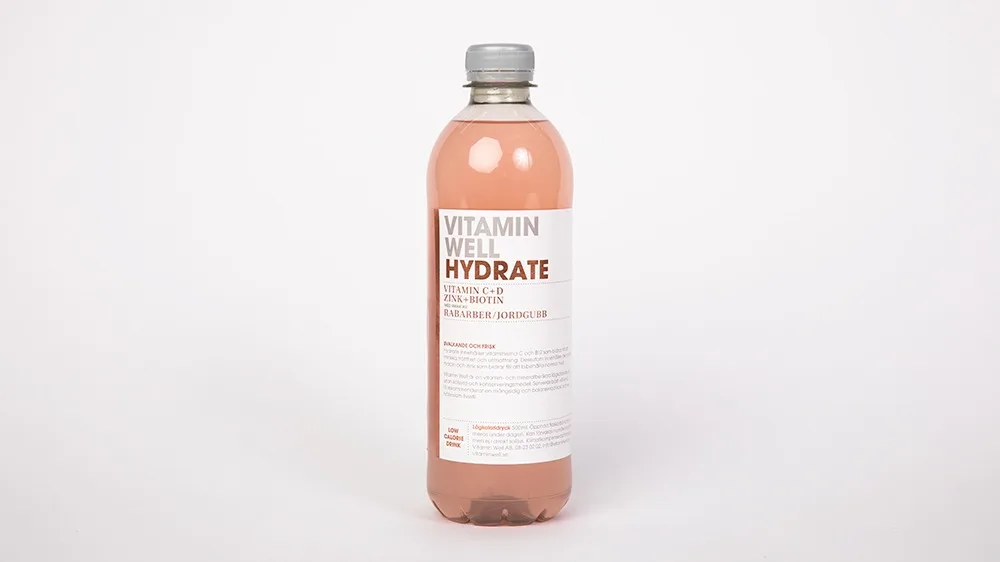 Vitamin well Rabarber/Jordgubb