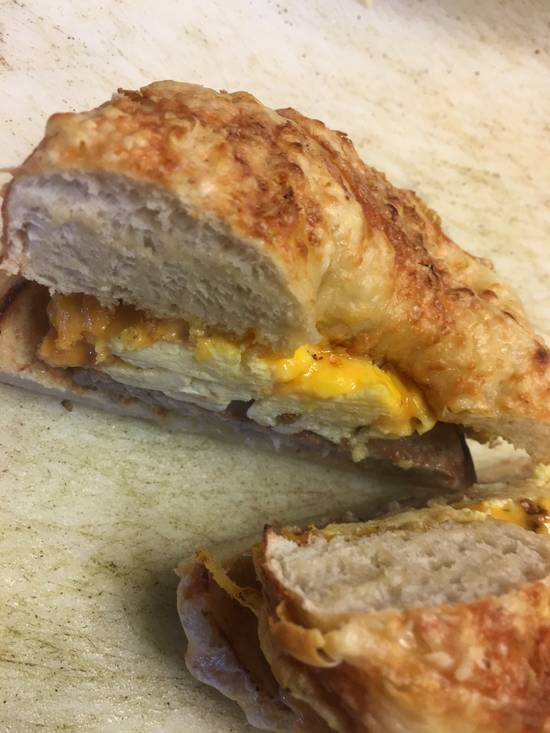 Lowers Bagel Sandwich with Sausage