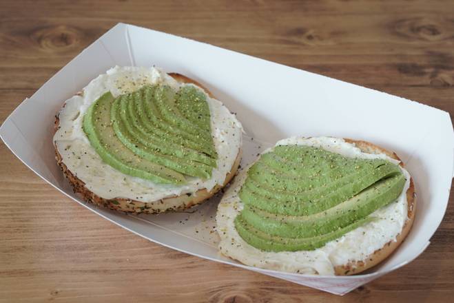 Old Man's Bagel Sandwich