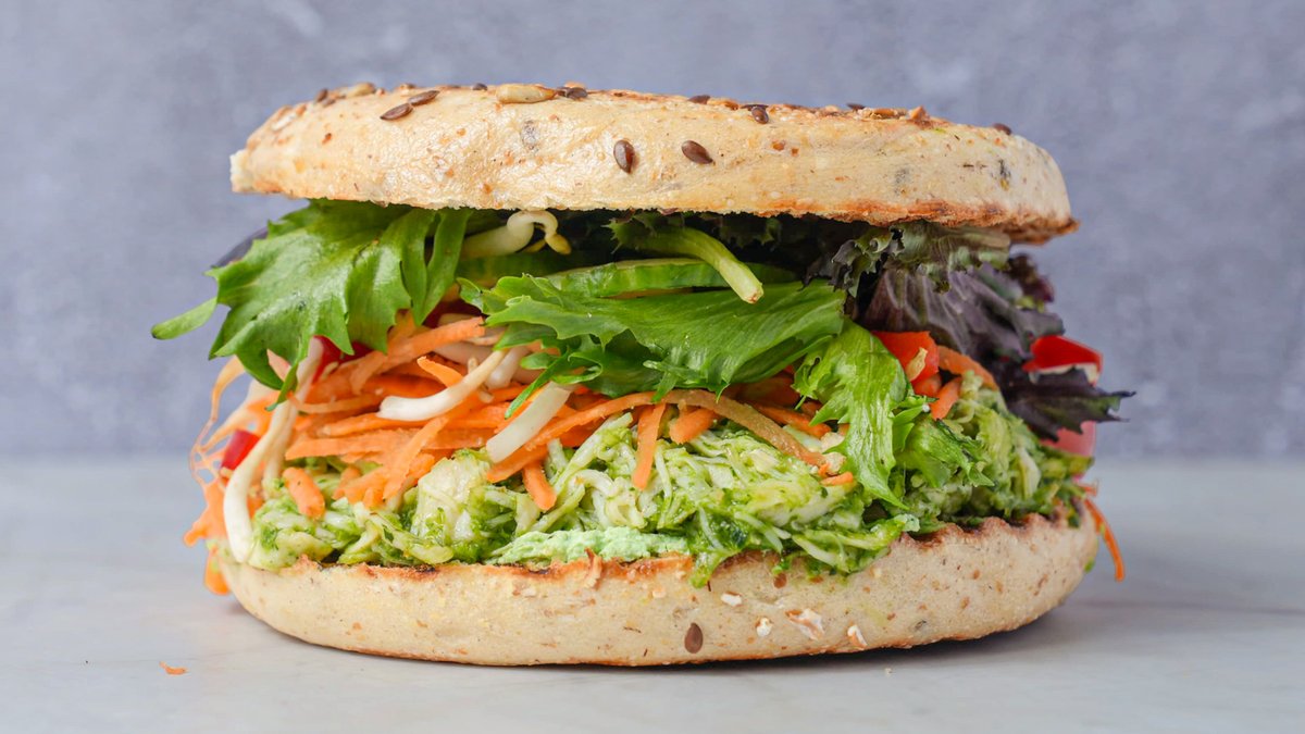 The Pesto Chicken Bagel