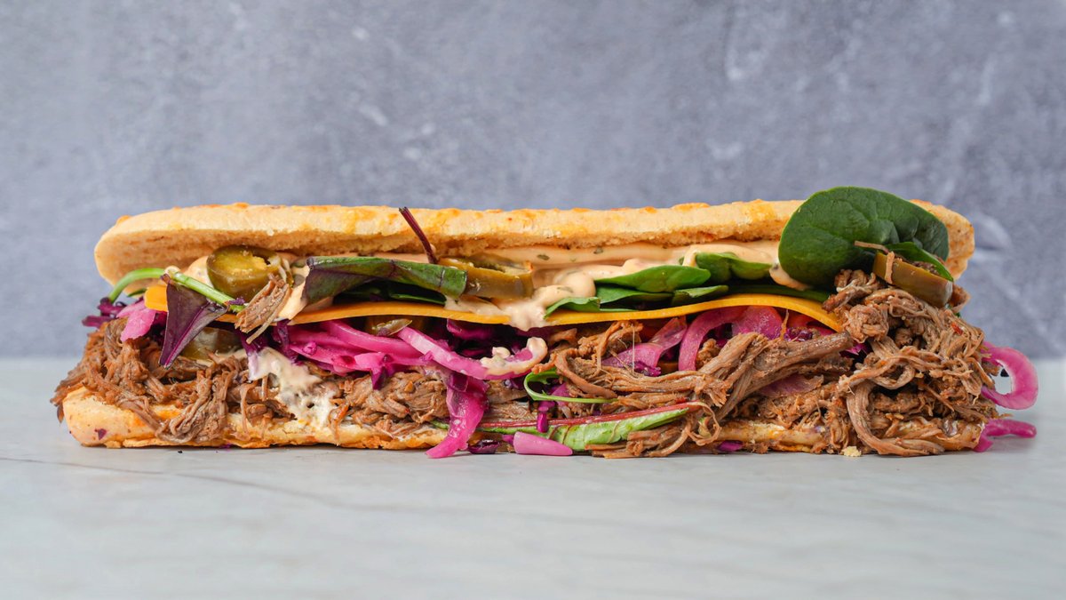 The Pulled Beef King Sandwich