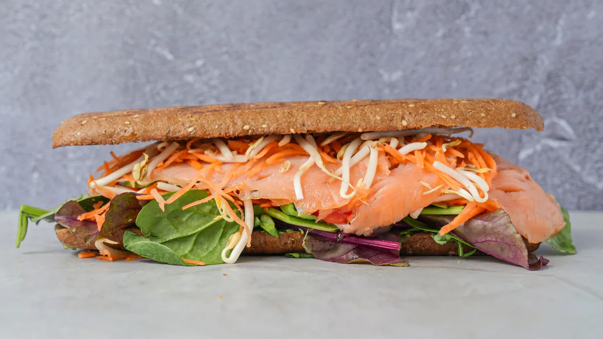 The Salmon Sandwich