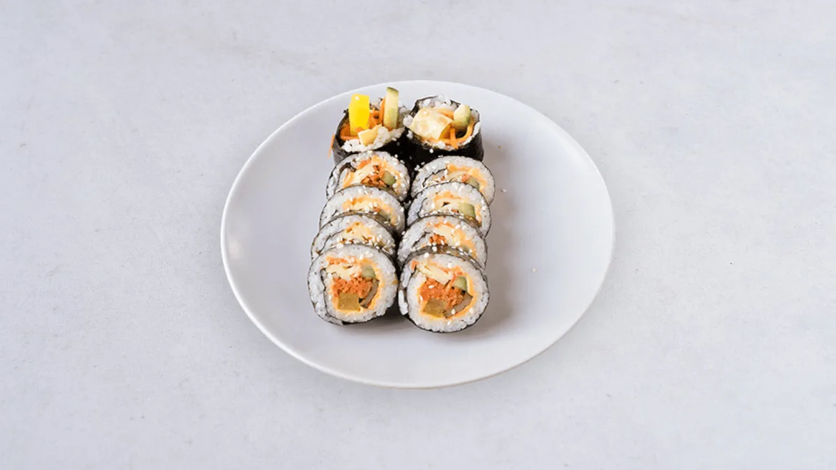 Cheese gimbap