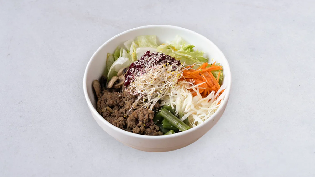Sogogi bibimbap
