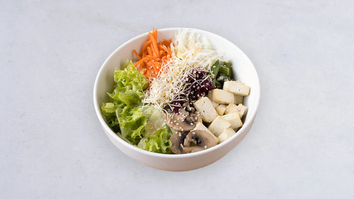 Tofu bibimbap