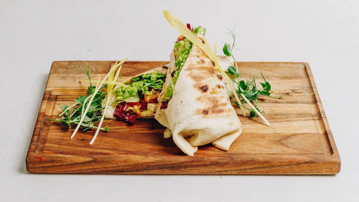 Vege BBQ tortilja