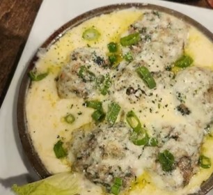 Alfredo Stuffed Mushrooms