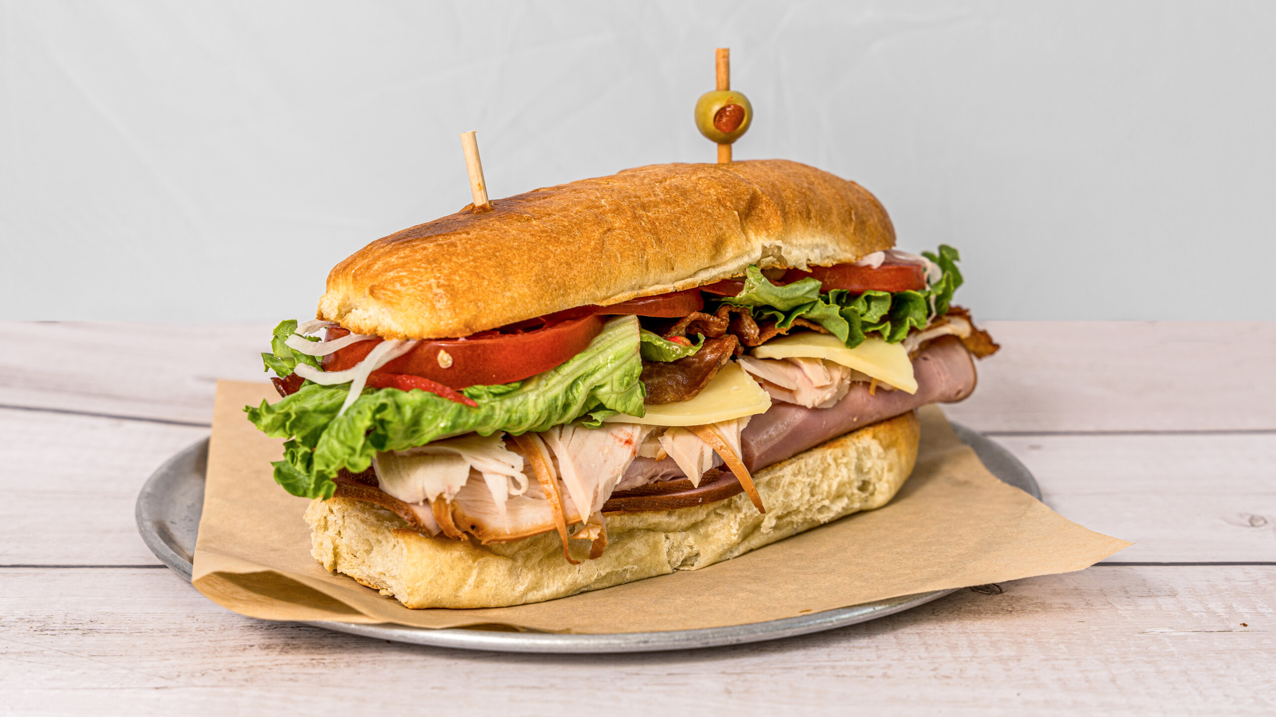 Whole Club Sandwich