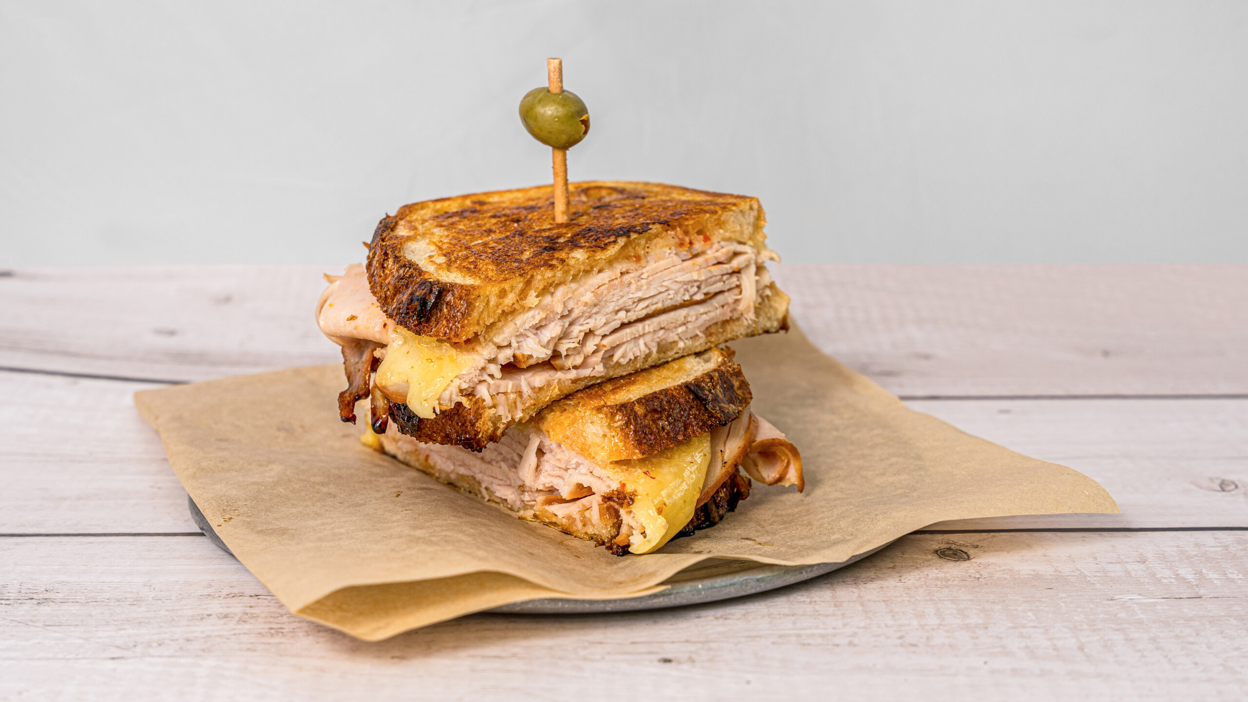 Whole Smoked Turkey Sandwich