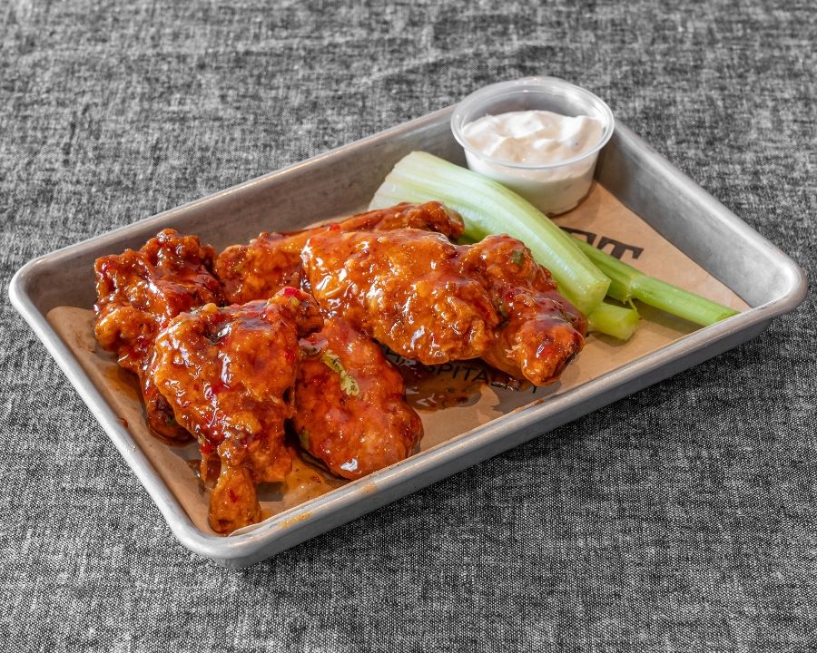 Half Order Bone in Broasted Wings