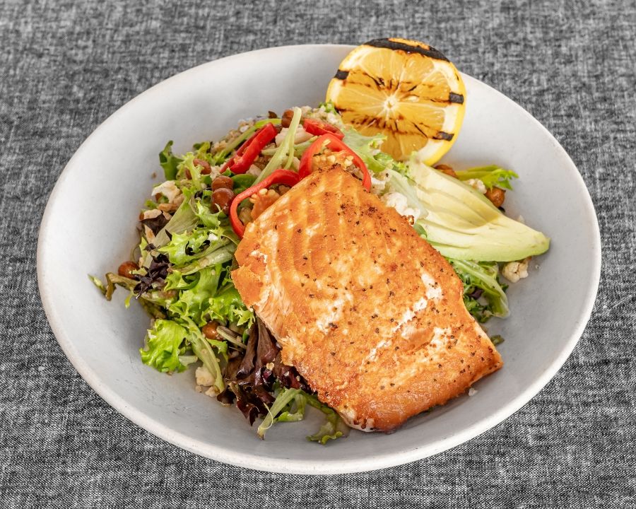 Quinoa Salmon Salad