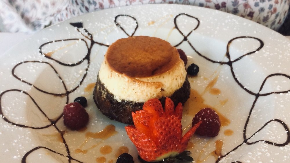 Blue Agave Flan