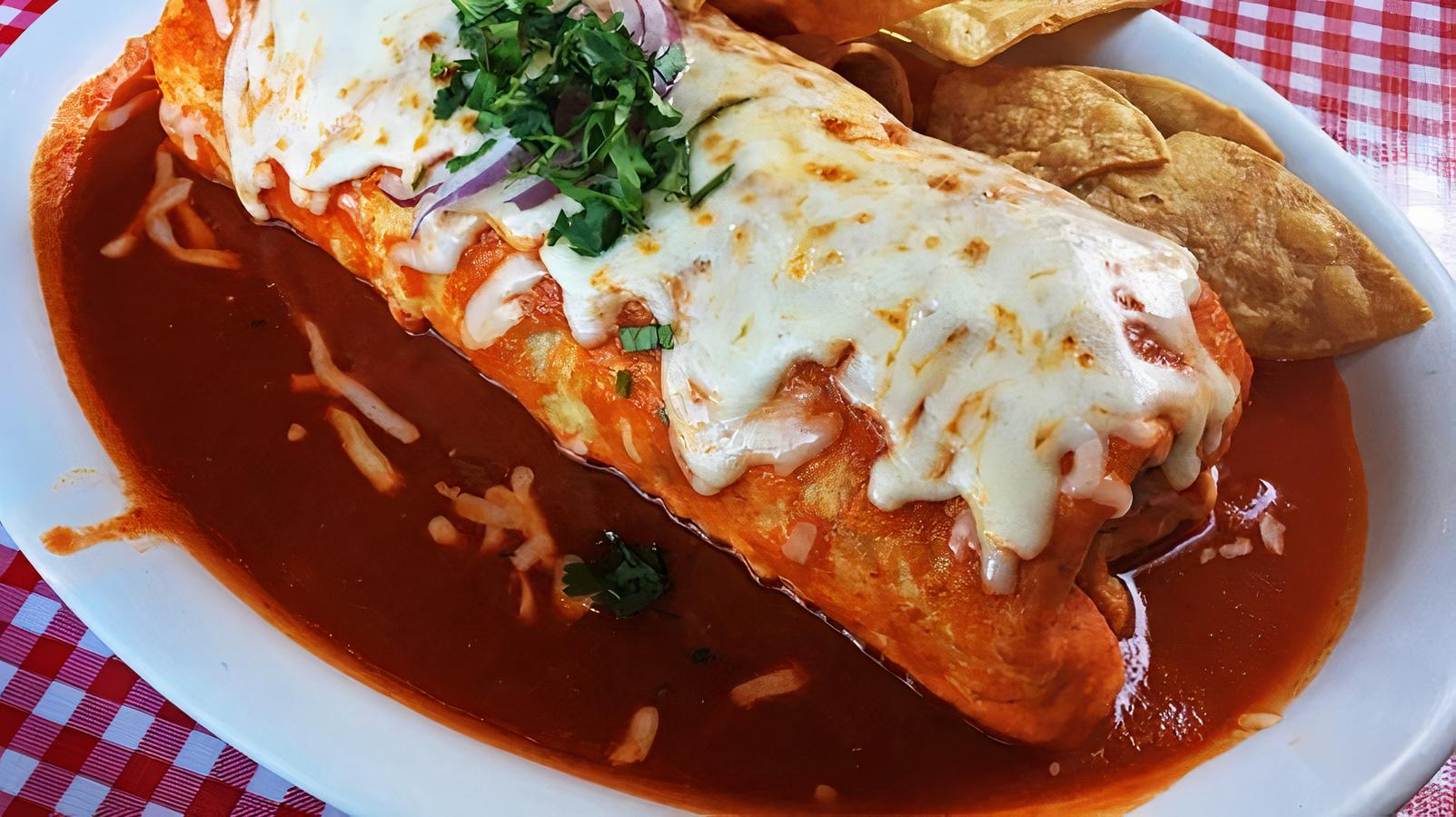 Chile Colorado Burrito