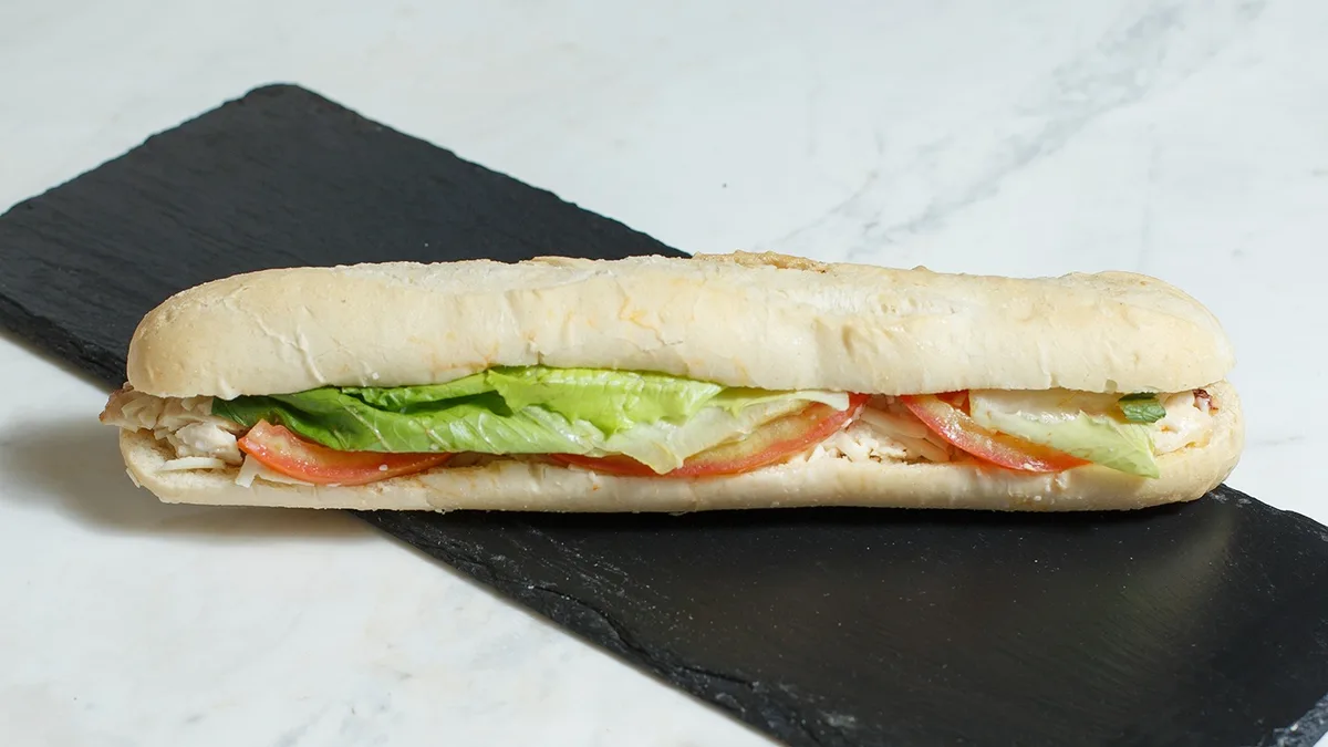 Chicken Parmesana White Baguette