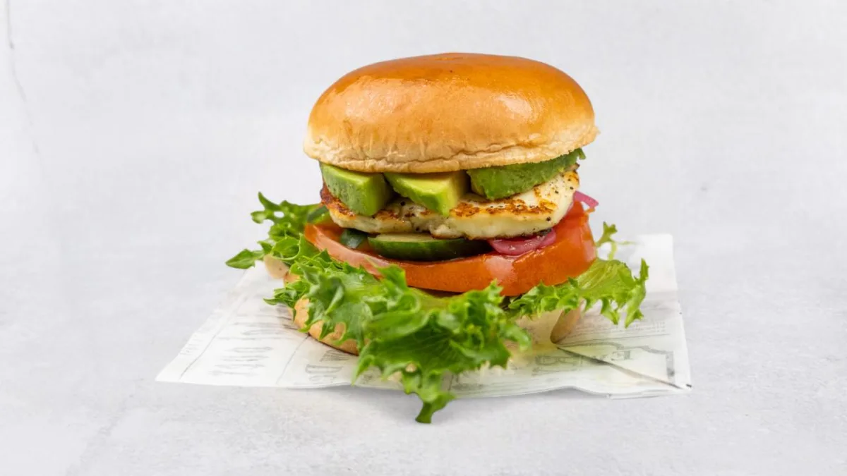 Halloumiburger