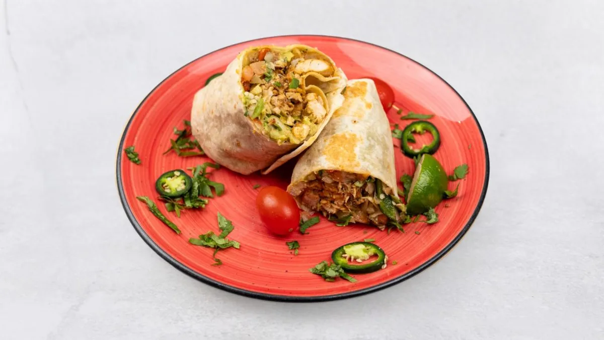 Pollo Asado Burrito